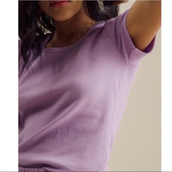 BY SIGNE rib blouse in purple - Picture 3 of 3